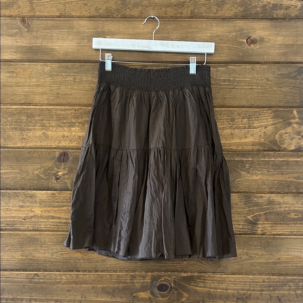 Old Navy Dark Brown A-Line Skirt